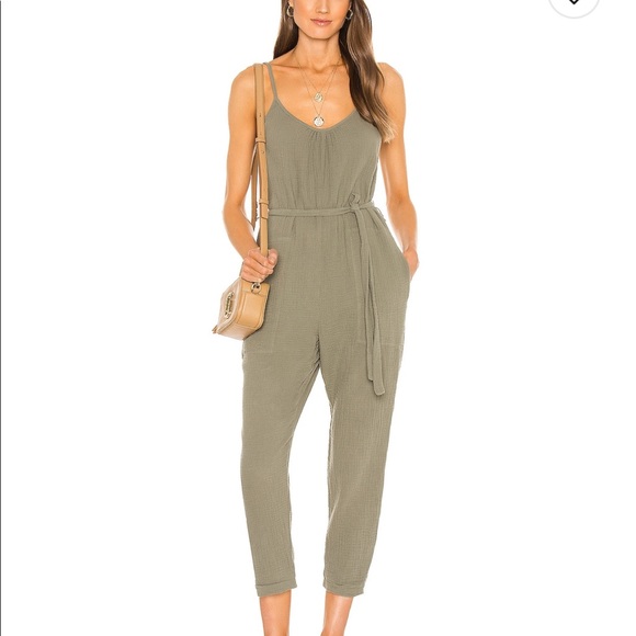 National LTD Seneca Easy Playsuit in Vintage Army Size M - Picture 1 of 3